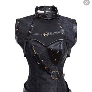 Charmian corset with vest and choker new with tags small